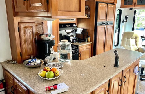 Baca Grande House | Cozy, private, big 1 bedroom RV. Walk to Crestone Ziggurat