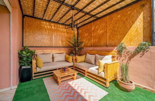 Semlalia Apartment | Fabulous 2-bedroom apartment with AC in Marrakech