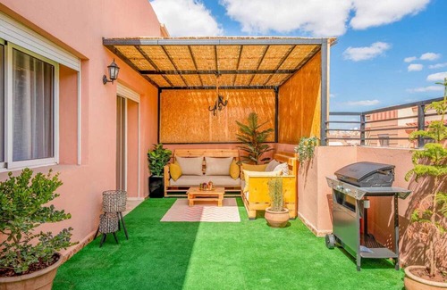 Semlalia Apartment | Fabulous 2-bedroom apartment with AC in Marrakech