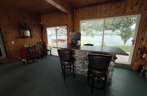 Clear Lake House | Lake Home on the Peninsula with stunning 360 degree views.