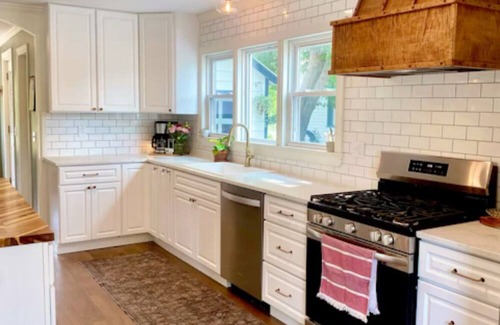 Gouverneur House | Charming 3-bedroom house in Gouverneur with private basketball court.