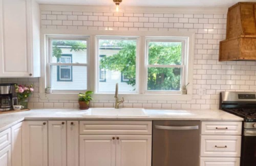 Gouverneur House | Charming 3-bedroom house in Gouverneur with private basketball court.