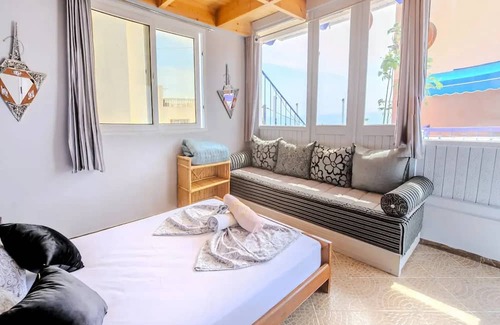Agadir Apartment | Bluerina - Private Room Double With Seaview and A/C And Breakfast Included