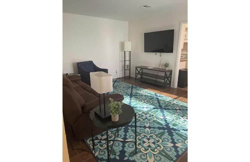 Enid House | 2105 Quiet 2 Bed/1 Bath Duplex,1 King and 1 Queen