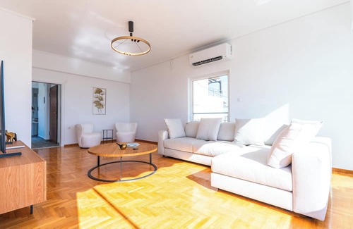 Piraeus Apartment | Terrace Dreams with Pasalimani View