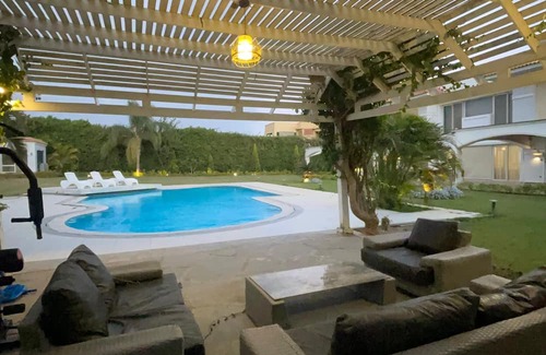 Sheikh Zayed City Villa | Fabulous 5-bedroom villa with AC in El Sheikh Zayed City