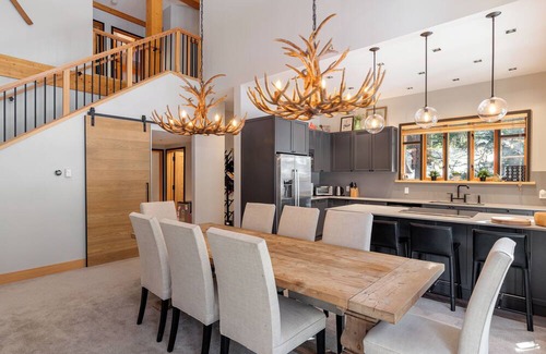 Upper Village Ski Chalet | Luxury and True Ski In/Out with Private Hot Tub