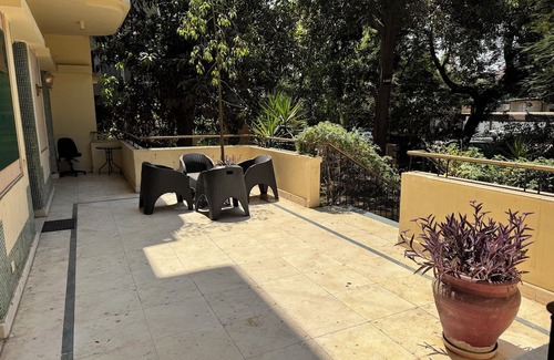 Zamalek Apartment | Zamalek garden villa at the nile