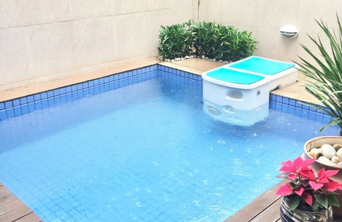 Gurugram Villa | Charming Villa with Soaking Pool & Serene Outdoor Spaces.