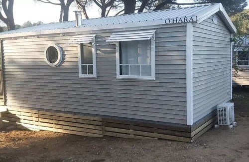 Bizanet House | Ushuaïa Villages Camping Figurotta * - Mobile Home Mistral 35m² - 2 bedrooms + air conditioning + covered terrace for 6 people