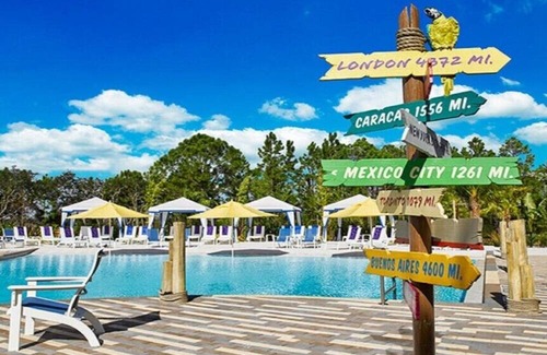 Davenport House | Colorful & Kid Friendly 5Bd Pool TH Festival-422CD