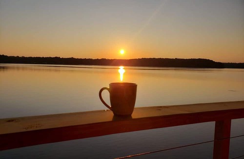 Tyler Boat Rental | Incredible boathouse built on top of the beautiful Lake Tyler!