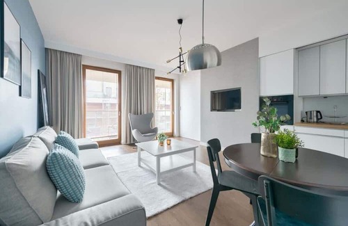 Brzezno Apartment | Nadmorski Dwór 16A | Comfortable Apartment | Parking & Gym
