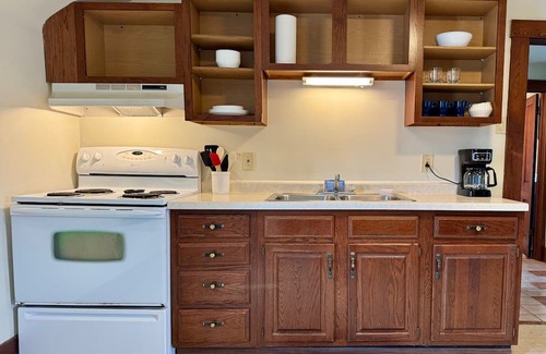 Decorah Apartment | Charming 1-bedroom apartment with WiFi, large deck, and AC in delightful Decorah