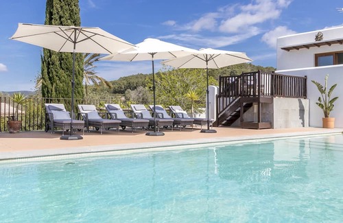 Santa Eulalia del Rio Villa | My Rental Homes - Villa Papiro with private pool, wifi and air conditioning