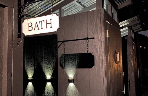Burnt Ranch RV Rental | Glamping at Radio Ranch Camp with Tub and Waterfalls