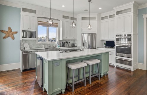 Saint Helena Island House | Oceanfront, Private Pool, Golf Cart Included, Golf Course Home - 522 Porpoise Drive