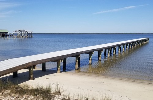 Orange Beach House | Water View Private Beach Access 2/2 in Orange Beach. 100 yrs old Newly Remodeled