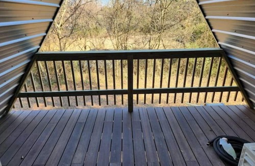 Clarksville House | Cedar Grove Rental A-frame