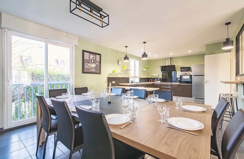 Cormontreuil House | Santa Monica, maison spacieuse Reims Cormontreuil