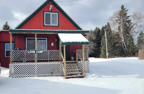 Franklin County Cabin | Loon Camp, sleeps 2 to 12, direct ATV trail access!