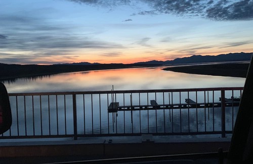 Tagish Resort | Private Cabin w/deck. 1 queen bed with opulent linens and comfort!