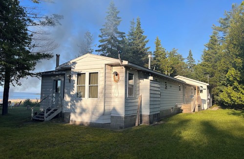 Carp Lake House | Private and secluded lakefront 15 minutes from Mackinaw City - Carp Lake