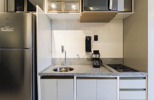Santo Amaro Apartment | Your studio well located in SP! |Vacancy| Air |Wifi| Subway |Consulate| Cinema