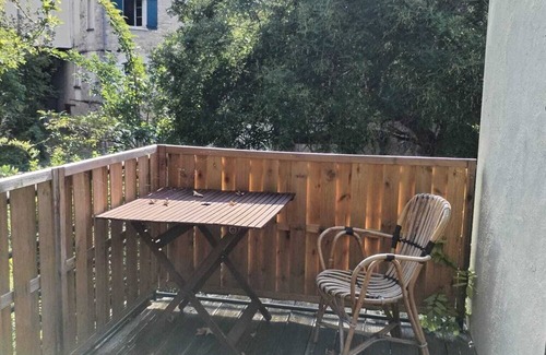 Nemours Apartment | The charming “Belvédère” gîte offers a romantic getaway by the Loing river.