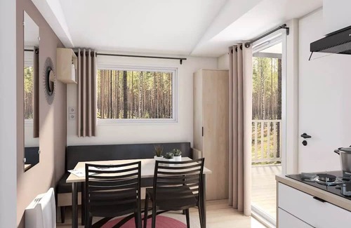 Saint-Rome-de-Tarn House | Camping de la Cascade * - Mobile home Nest IT air conditioning (S/S) 4 persons