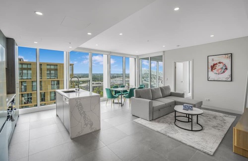 Sydney Olympic Park Apartment | New Luxorius Panoramic 2BR Apartment next to Accor Stadium