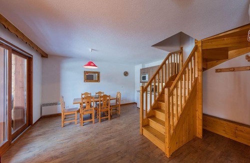 Abries Apartment | Wifi, 300m from ski slopes, fitness, swimming pool, parking, tv, ski locker, 26-36m², Abriès