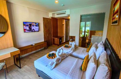 Kuta Apartment | Argani 1 BR Deluxe Twin Pool View ZN188