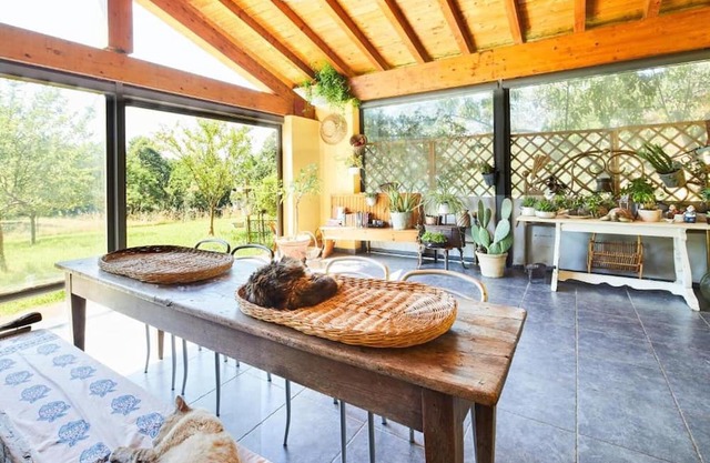 Villa with fine traditional materials offering all modern comforts