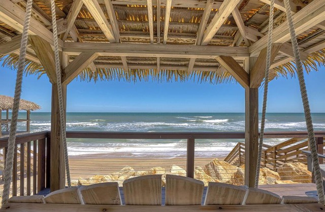 Oceanfront Beach Home Private Walkway onto no drive beach