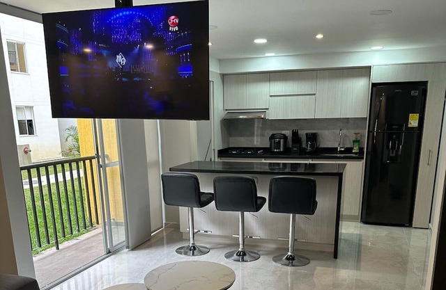 Peaceful Apartment First Floor with Pool and Grill Area in Periera-Dosquebradas