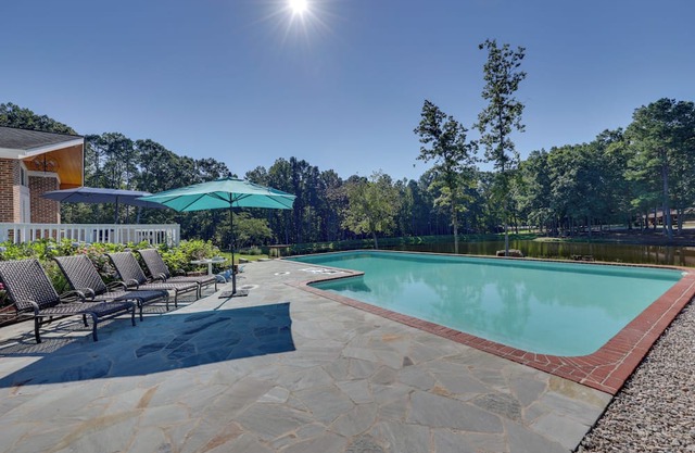 Game Room & Pool! Luxe Louisburg Farmhouse