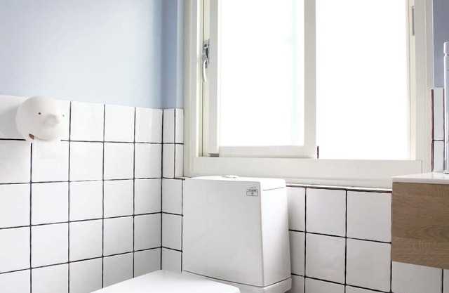 Stylish 4F Large Studio, Taipei, Elevator, AC, 1 unit in a floor, Walk to MRT