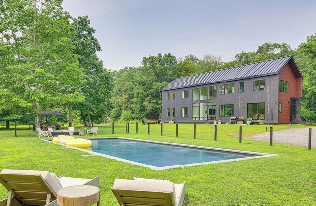 Pool & Private Acreage: Luxe Hudson Valley Home