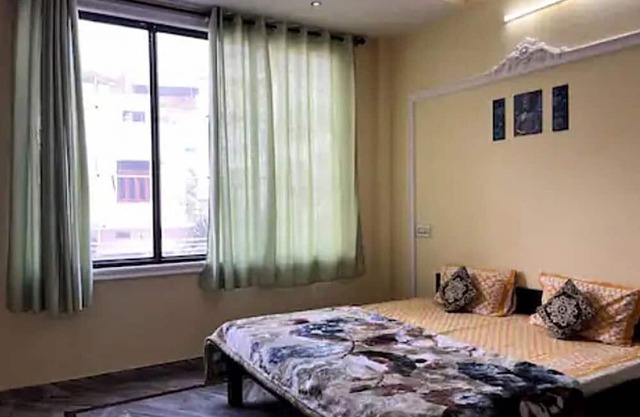 Lovely 3-bedroom a hall and a modular kitchen apartment with AC in Udaipur