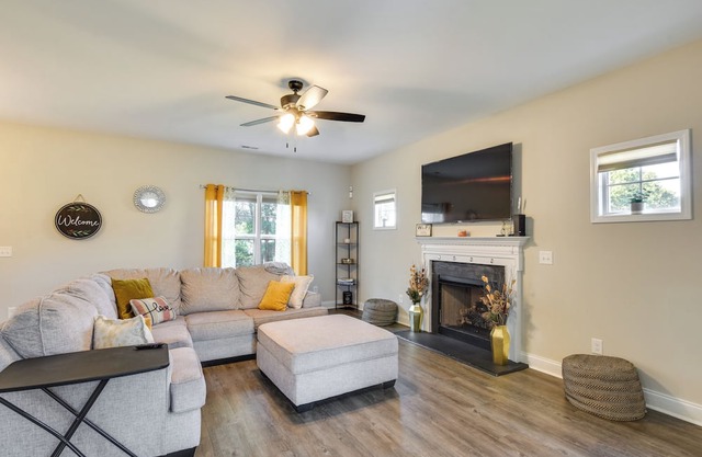 11 Mi to Fort Bragg: Family Home w/Patio!