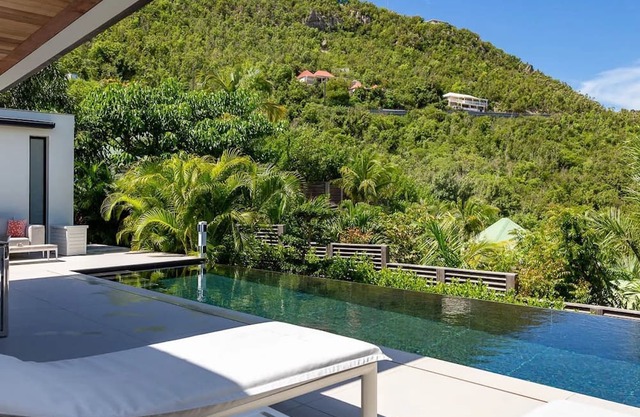 Sleek Caribbean Home With Heated Pool
