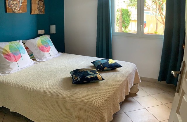Appartement le Fanjan, T3 de 80m² avec terrasse de 30m² vue jardin et piscine