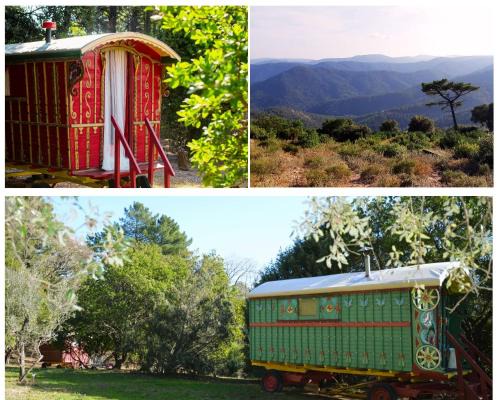 Roulotte tout confort à La Ferme Blandine