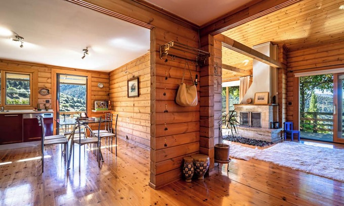 Kalavrita House | LUXURY CHALET VILLA ON MOUNTAIN TOP WITH AMAZING VIEWS - KALAVRYTA