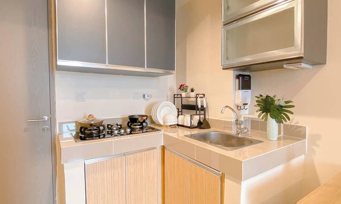 Cikarang Apartment | Woodlight 2Br At Vasanta Innopark Apartment