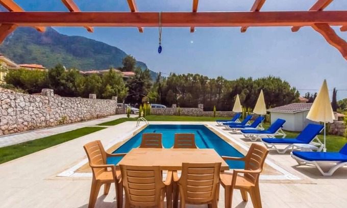 Oludeniz Villa | Fethiye 4 Bedroom Villa - 9873