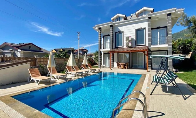 Hisaronu Villa | Fethiye 4 Bedroom Villa - 9397