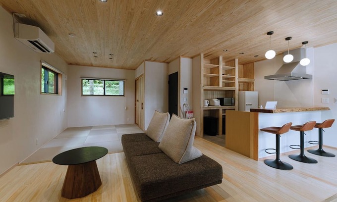 Minamiaso House | DAHARA N3 a newly built cottage with a panoramic /Asogun Kumamoto