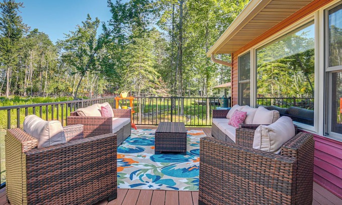 Eagle River Cottage | Peaceful Eagle River Cottage w/ Deck, Pets Welcome